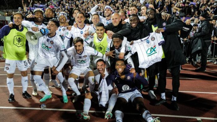 Toulouse en finale de la Coupe de France de football :