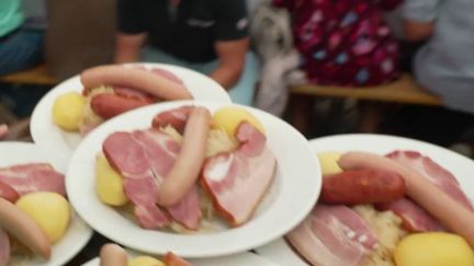 Bas-Rhin : fête de la choucroute à Krautergersheim, 50 ans de tradition