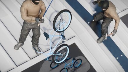 Partout en France, ils volaient des vélos de luxe depuis le toit des magasins