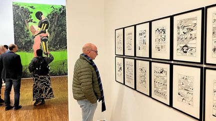 Mickey et Michel-Édouard Leclerc exposent leurs BD à Grenoble