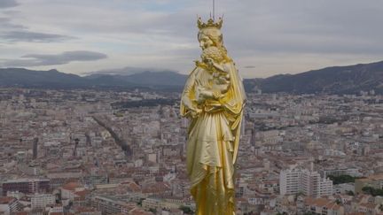 À Marseille, un spectacle son et lumière organisée pour l’inauguration de la