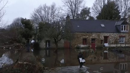 Inondations dans le Morbihan : la décrue progresse, mais l’inquiétude demeure