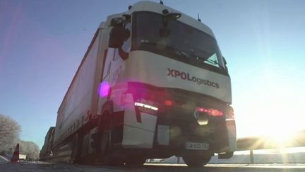 Neige : 450 routiers bloqués une nuit entière en Bretagne