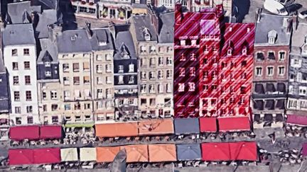 À Honfleur, trois immeubles qui menacent de s'effondrer entraînent la fermeture d'une partie du centre-ville