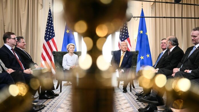 Pressée par Donald Trump, l'Union européenne trouve un accord sur les droits de douane