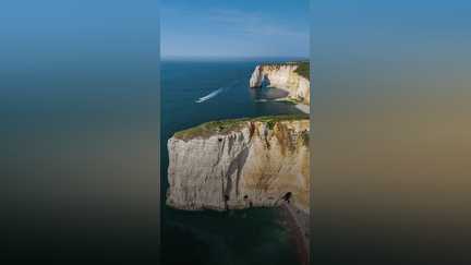 Étretat : sécuriser la falaise pour éviter les éboulements