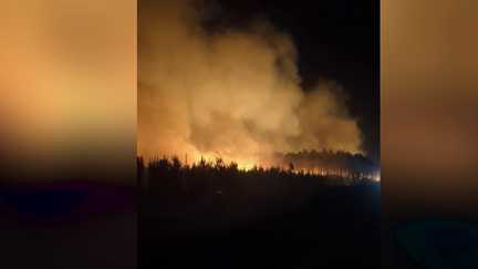 Face aux incendies, la situation est critique à Biscarrosse