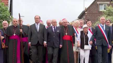 À Saint-Étienne-du-Rouvray, l’hommage au père Hamel, 10 ans après son assassinat