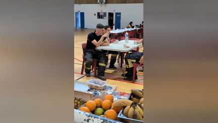 En Gironde, le ravitaillement des pompiers s'organise