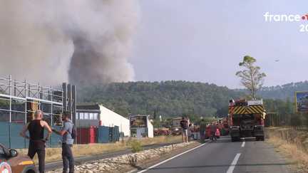 Incendies dans le Var : plusieurs quartiers évacués à Brignoles