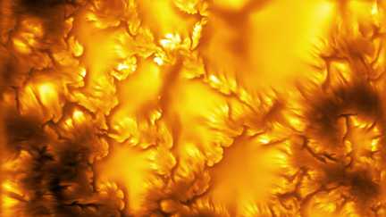 On ne l'a jamais vu d'aussi près : des images inédites de la surface du Soleil