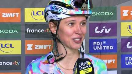 Tour de France femmes 2026 : la Polonaise Kasia Niewiadoma s'offre le maillot jaune en haut du redouté mont Ventoux