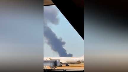 Un incendie s'est déclaré près de l'aéroport de Roissy