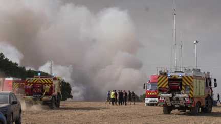 Ille-et-Villaine : 200 hectares partis en fumée dans un incendie à 50 kilomètres au sud de Rennes