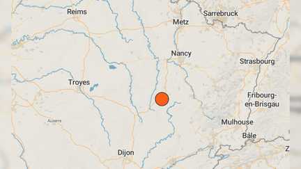 Un séisme de magnitude 3,7 enregistré jeudi soir dans les Vosges, ressenti jusqu'en Haute-Saône