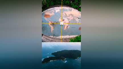 Cette île se trouve au centre du monde