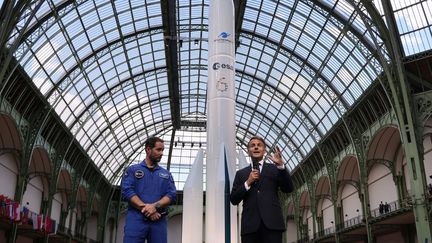 Emmanuel Macron appelle l'Europe à développer ses propres