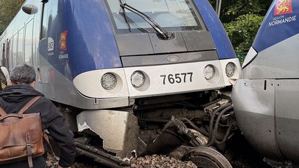 Six personnes toujours hospitalisées après le déraillement d'un TER reliant Rouen à Caen