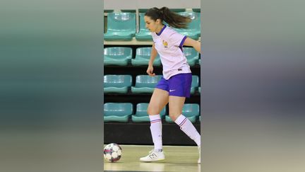Léa Wioland, psychologue et taulière des Bleues en futsal