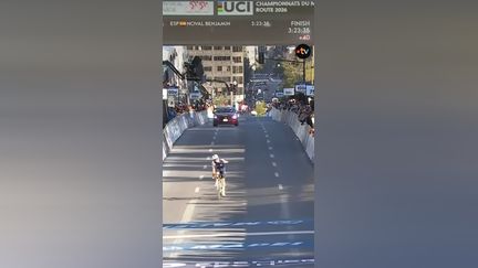 Simon Defrance médaillé d'argent aux Mondiaux de cyclisme