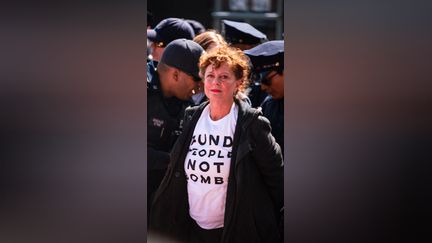 Manifestation contre Benyamin Nétanyahou : l'actrice Susan Sarandon interpellée