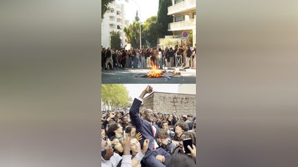 Les blocages des lycées prennent de l'ampleur et une tournure politique