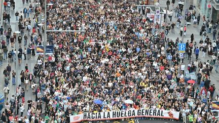 A Madrid, une manifestation pour le droit au logement rassemble entre 70 000 et 500 000 personnes