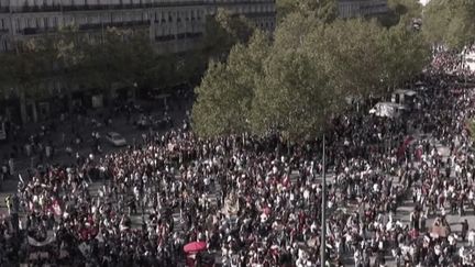 Mobilisation des lycéens : la démonstration de force des manifestants
