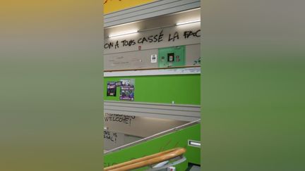 D'importantes dégradations à l’université de Nantes après une occupation