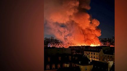 Un incendie détruit le marché des Enfants Rouges, au cœur de Paris