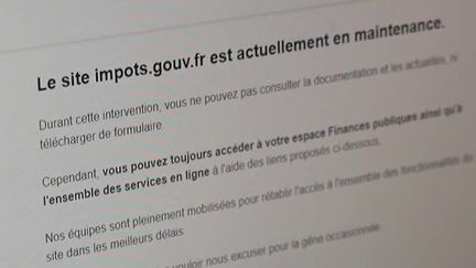 Impôts, assurance… De nombreux sites officiels inaccessibles le temps d'une